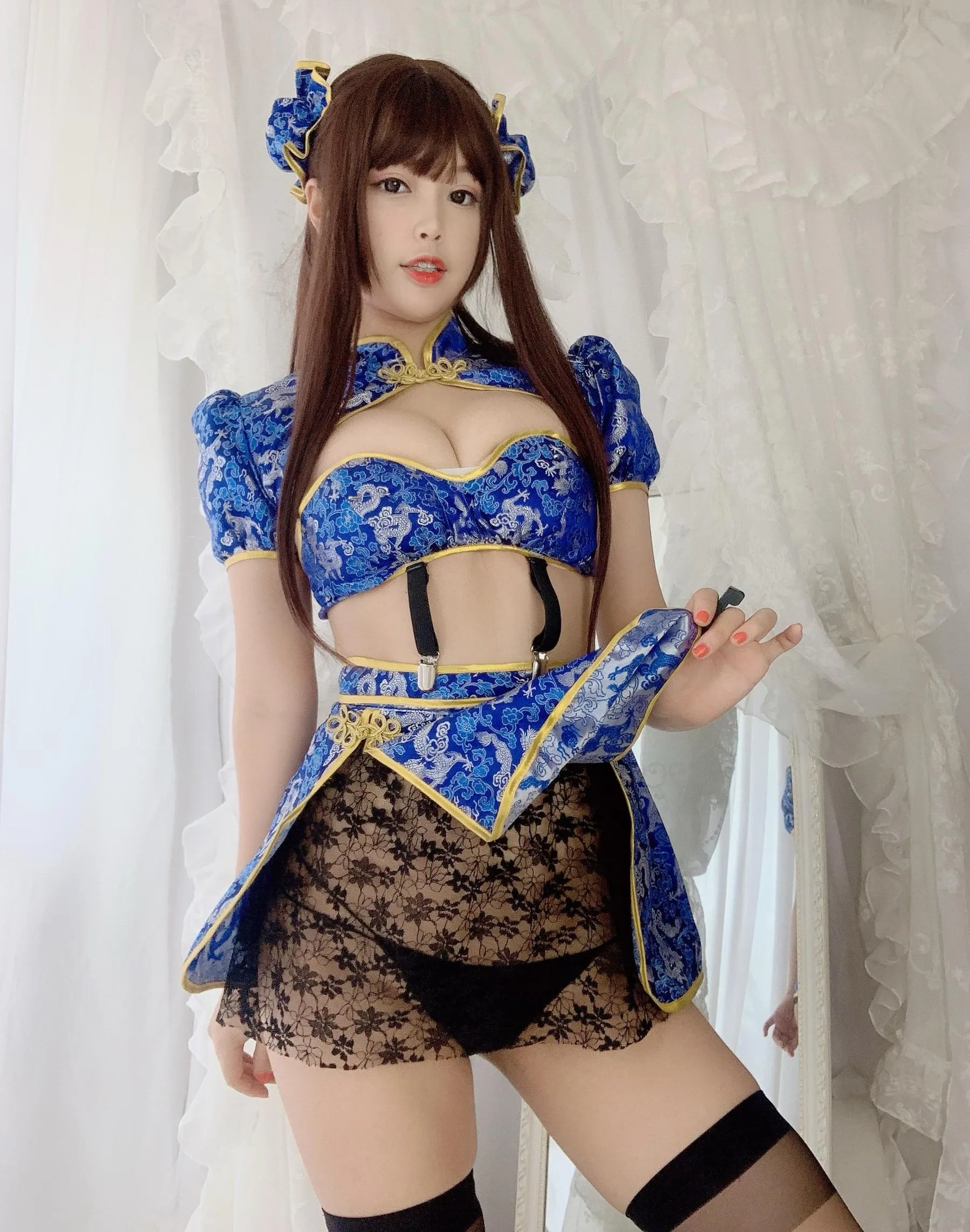 白烨 – NO.28 功夫旗袍 [51P]插图5